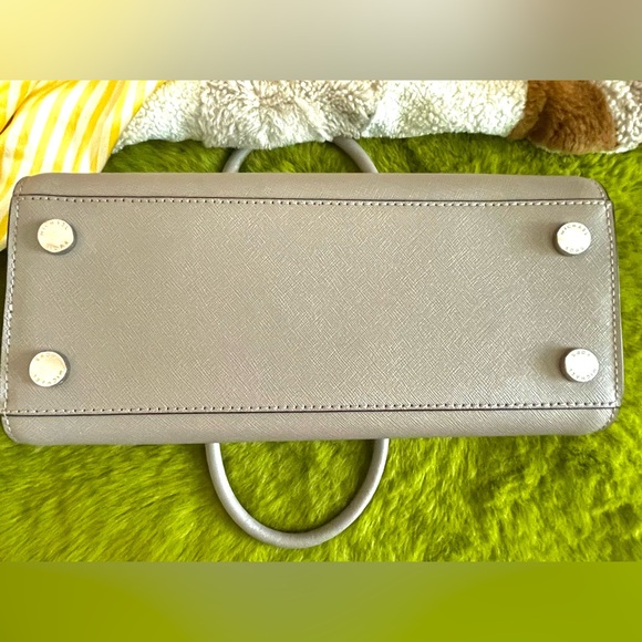 UNUSED MICHAEL Michael Kors Gray Medium Selma Saffiano Leather - Picture 8 of 16